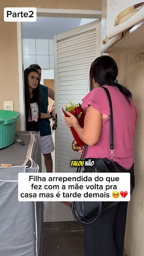 140K views · 2.5K reactions | Filha arrependida do que fez com a mãe volta pra pedir perdão mas à tarde demais #perdão #fypシ゚viralシ #mae #arrependimento | Leia Costa | Facebook