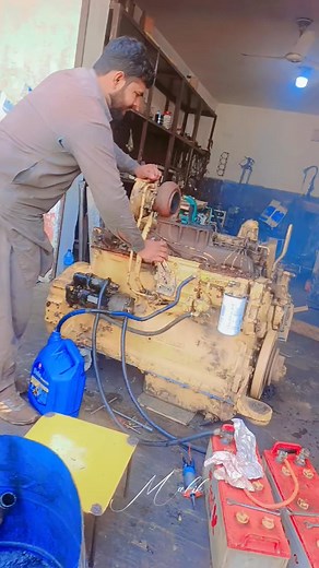 3306 cat engine test 😍🖤💔 #foryoupageシ #enginerepair #goviral | Málík Shãhīd