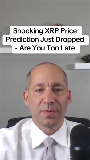 XRP's repricing shock isn't coming - it's already in motion. The banks know it, insiders confirm it, and retail has only a shrinking window left. XRP investors, brace yourself - the latest Ripple price prediction is nothing short of shocking. With crypto adoption accelerating, cross-border payments being revolutionized, and institutional money preparing to flood in, XRP may be on the edge of a major repricing. In this video, we break down the newest forecast, what it means for long-term holders,