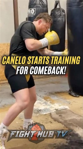 Canelo Alvarez FIRST LOOK back in the gym for comeback fight!