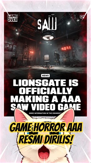 AAA HORROR GAME SAW IS OFFICIALLY RELEASED! Lionsgate's Saw Game #shorts