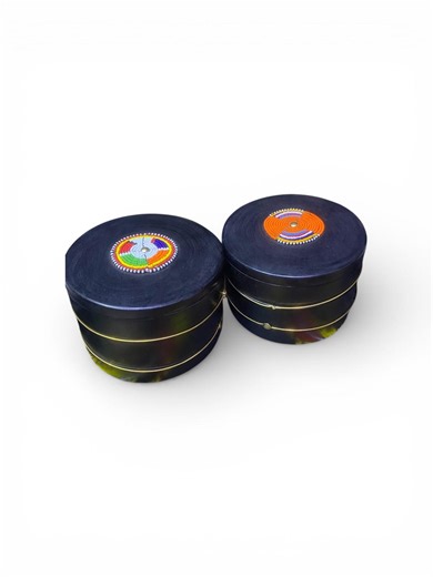 Handcrafted African Beaded Jewelry Box With Red Velvet Cushion | Wooden Trinket Box - Etsy