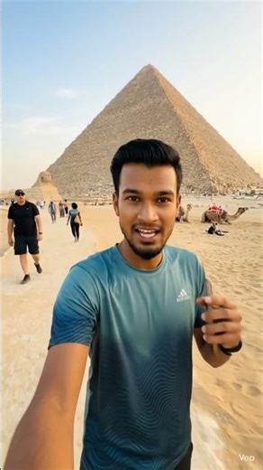 🏜️ Exploring the Ancient Pyramids of Egypt | Calm Cinematic Vlog Experience