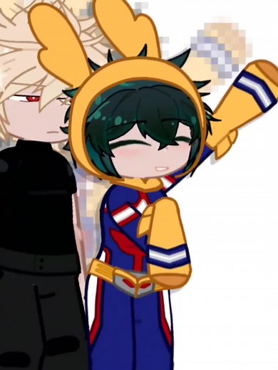 Silly Gacha Moments with Deku and Bakugou