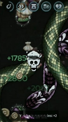 Ular Worm Killing Power ☠️ In Worm Hunt | Worm Hunt Game