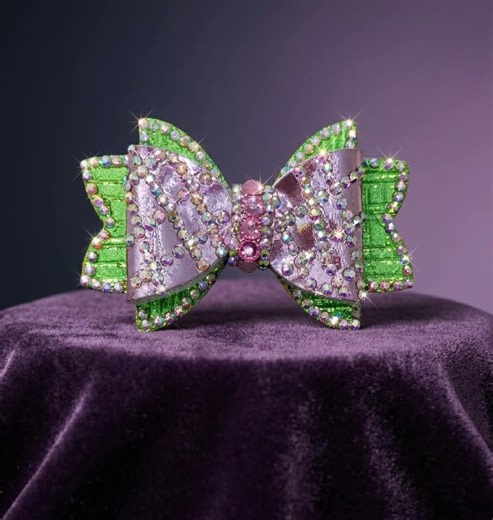 Luxury Gem Spring Bow-bling Top Knot Bow for Small Breed Dogs - Etsy