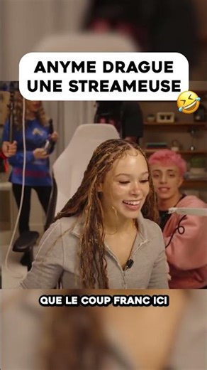 Anyme flirts with a streamer 🥰🤣 #anyme023 #ishowspeed #mrbeast