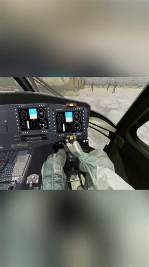 POV: Military Helicopter Pilot's Incredible Cockpit View! #shorts