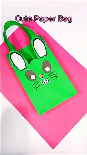 DIY Paper Bag | Cute & Easy Craft Idea | Gift Bag Making at Home