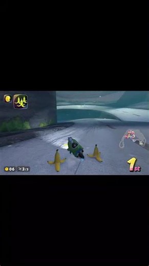 Mario Kart World: Using a Blue Shell to Dodge A Red Shell!