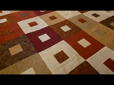 🧵 The Square in a Square Quilt - Sewing Tutorial! 🪡