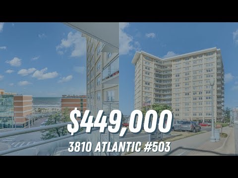 Oceanfront Condo with INCREDIBLE views - 3810 Atlantic Ave Unit 503