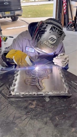 Stainless tig art rose 🌹