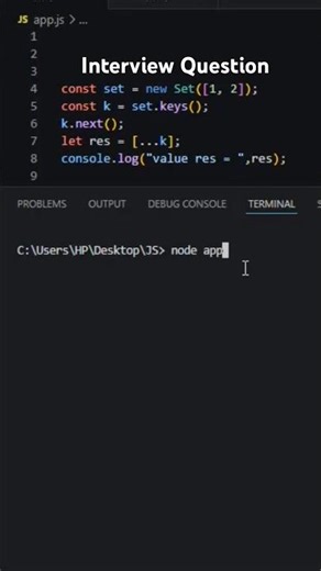 JavaScript(Js) Interview question | Part-445 #coding #javascript #code #interview