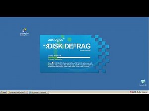 Tutorial Install Auslogics Disk Defrag Pro