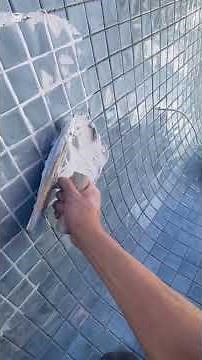 How to install epoxy grout for swimming pool