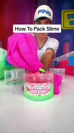 How to Pack Slime | Peachybbies Tips & Tricks