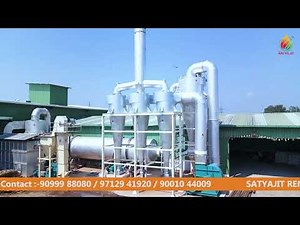 Rotary Drum Dryer || Biomass Pellet Production Line || Satyajit Renewable Engineering Pvt. Ltd.