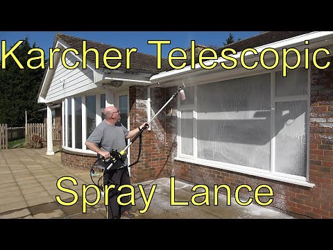 Karcher Telescopic Spray Lance Review and Demonstration.