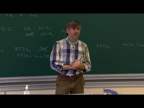 Slava Rychkov - Random Field Ising Model and Parisi-Sourlas Supersymmetry (1/4)