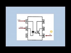 Optoacoplador configuración interna 4n35