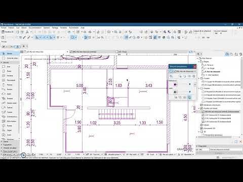 Comment importer un fichier PDF et utiliser la palette Trace et Comparaison dans archicad