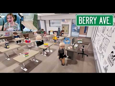 Bella Teaches History Class In Berry Avenue High School (public server) | Roleplay *ROBLOX