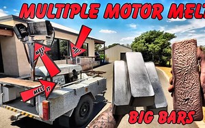 [bigstackd casting] 拖车发动机熔化 - 巨大的运输 - 金属熔化 - bigstackd 免费金属 scr