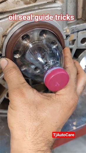 oil seal guide tricks #mechanic #tips #tutorial #diy #tricks #video #shorts