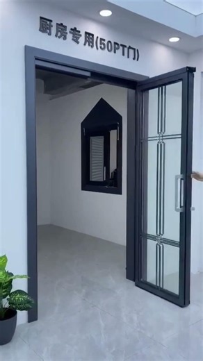 PT Aluminum Glass doors' Sliding with openable door