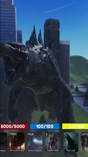 Godzilla 2014 roaring compared to low budget #godzilla #kaiju