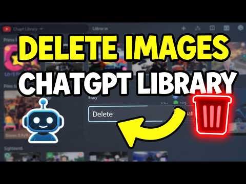 How to Delete Images From Chatgpt Library