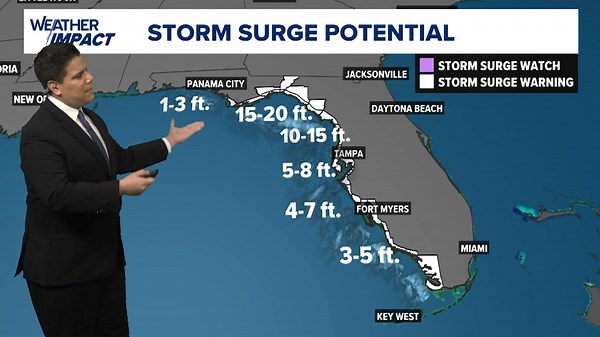 Storm surge explained: How hurricanes like Helene cause devastating coastal damage