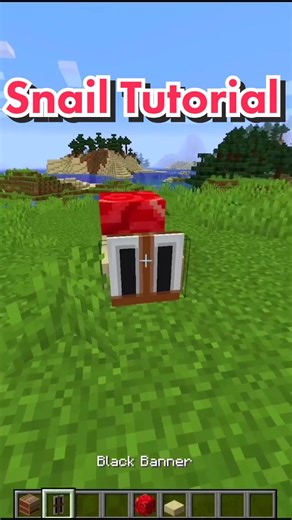 Building a Minecraft Snail - Step by Step Tutorial