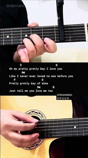 Pretty Boy - M2M | Easy Guitar Tutorial For Beginners #guitarlesson #shorts