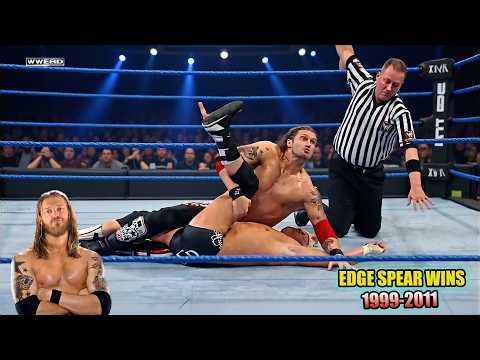 WWE Edge Spear Wins | 1999–2011 Era | Match Winning Finishers | Full HD Compilation