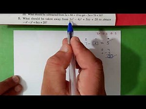 Q.5, Ex.12.2 Chapter:12 Algebraic Expressions | Ncert Maths Class 7 | Cbse