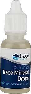 Trace Minerals ConcenTrace Trace Mineral Drops | Supports Energy, Digestion, Bone Health & Hydration, 70+ Ionic w/Magnesium, Chloride & Potassium | Keto, Vegan & Non-GMO | 6 Servings