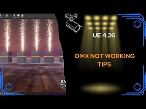 DMX Not working in Unreal Engine 4.26 | Possible Causes and Fix | Why my DMX Lights won't trigger ?