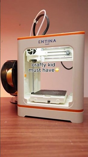 🎁A Crafty Kid Must-Have: Tina2C Mini 3D Printer. #entina3d #tina2c #3dprinting #3dprinted #diy