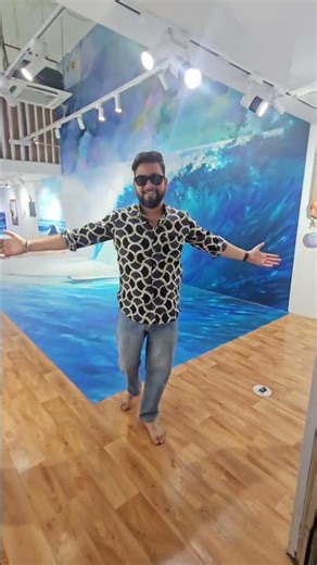 📍Under The Sun Aquarium, Udaipur 🐠 150+ species🌊 VR + Touch Pool + Trick Art✨ #udaipur #aquarium