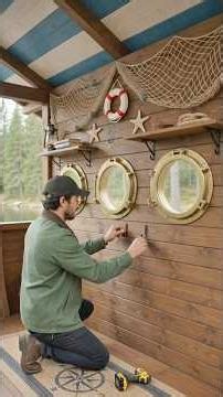 Transforming an Old Boat into a Cozy Cabin!