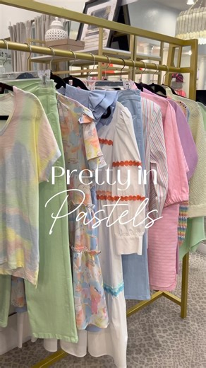 1.4K views · 15 reactions | Springtime=pastels ‍♀️#springtime #pastels #shades #blouses #dresses #denim #jeans | Just the Thing | Facebook