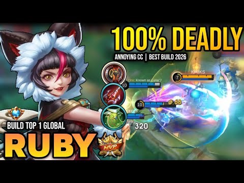 RUBY BEST BUILD 2026 | BUILD TOP 1 GLOBAL RUBY GAMEPLAY | MOBILE LEGENDS✓