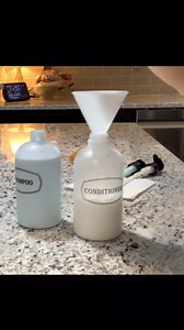 Bottiful Home-16 oz Shampoo, Conditioner, Wash Refillable Empty Plastic Pump Bottle Dispenser Set (Gray)