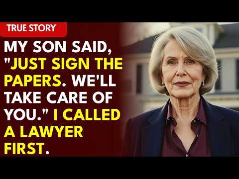 My Son Said, "Just Sign The Papers. We'll Take Care Of You." I Called A Lawyer And Protected Ever...