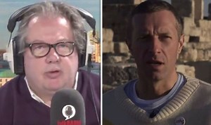 Chris Martin told to ‘get a life’ by Mike Graham for not touring