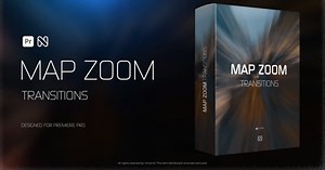 Dynamic Map Zoom Transitions for Global Video Projects