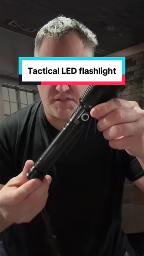 Tactical LED Flashlight: 90000 Lumens Rechargeable