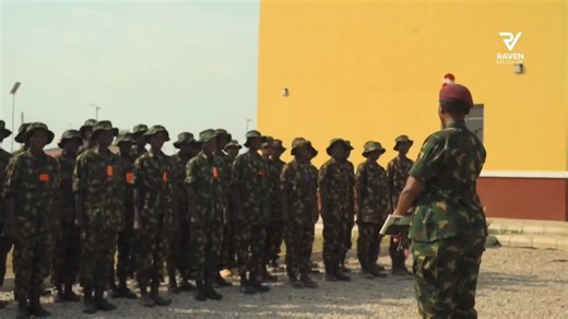 Nigerian Army Depot OSOGBO female soldiers training routine and care CC: @Raven Media RS